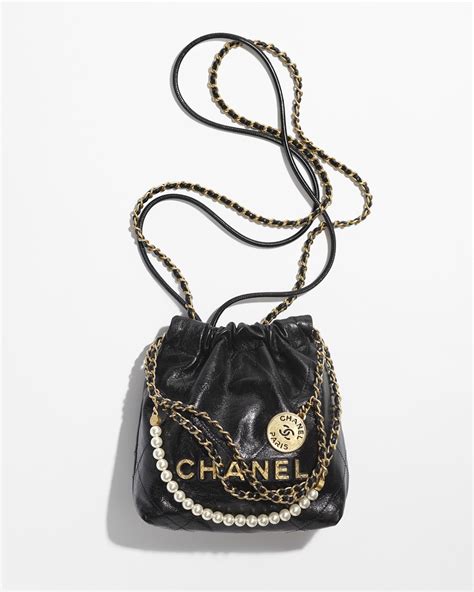 chanel ss 22 bags|chanel 22 bag small black.